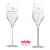 Aida Passion Connoisseur champagneglas 2 stk