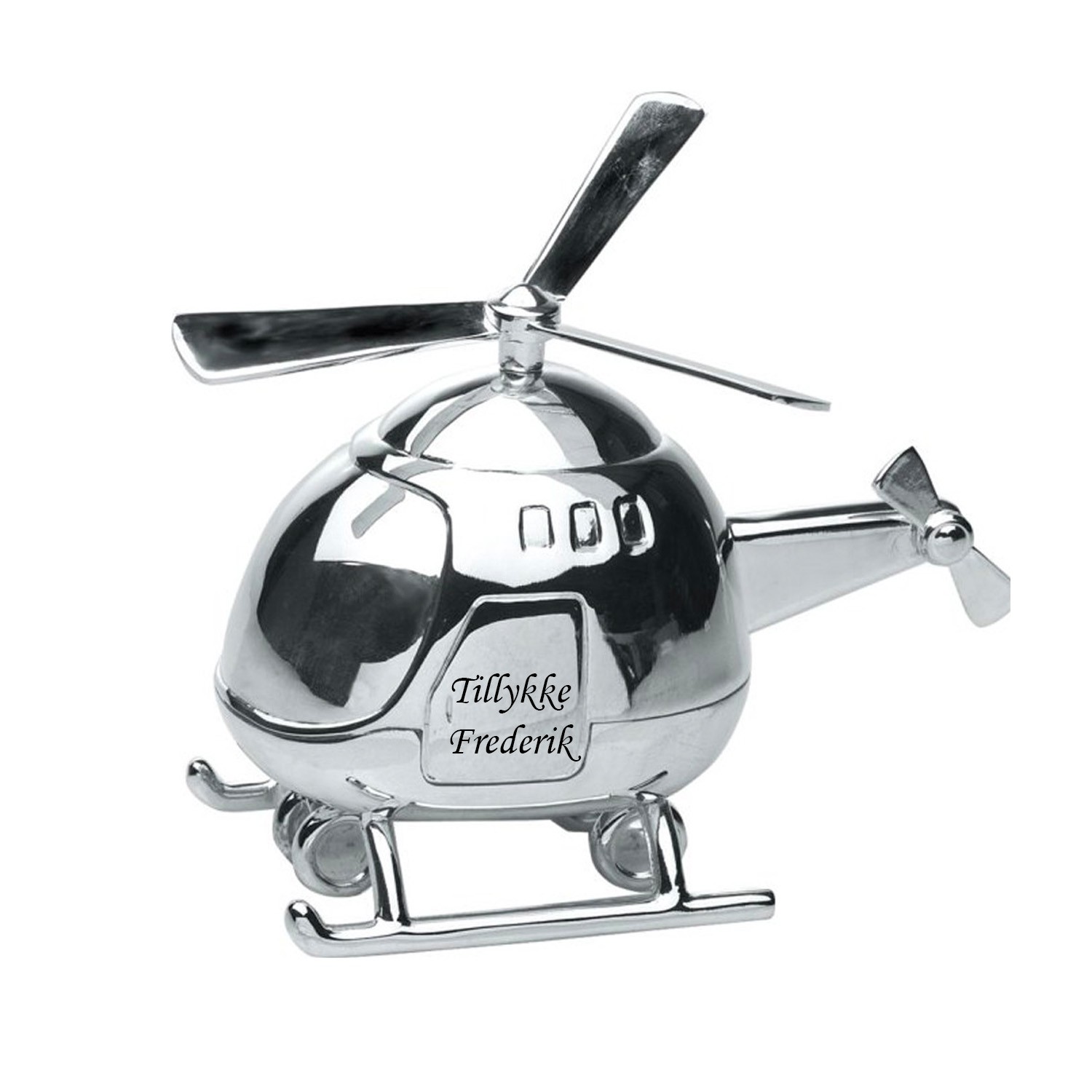 Nordahl Andersen Helikopter sparebøsse krom