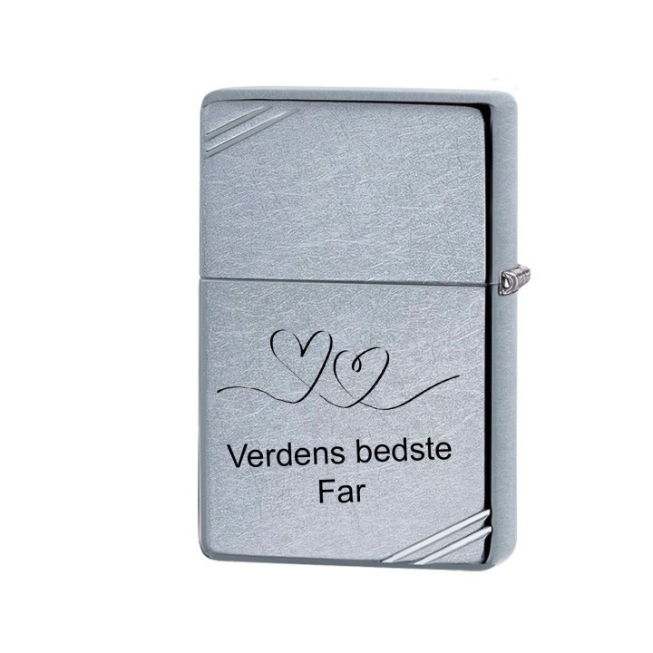 Zippo Street lighter - Stort udvalg af Zippo lighter og tilbehør.