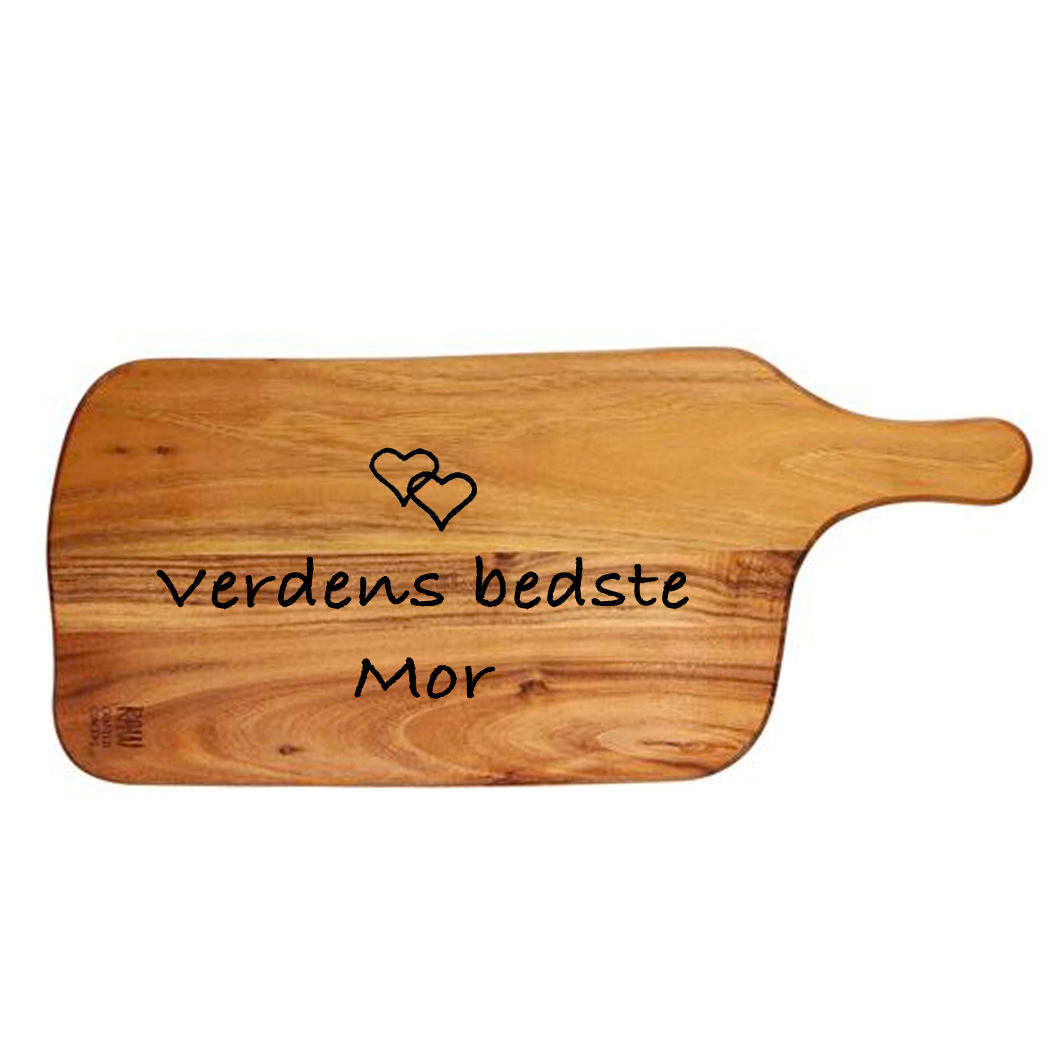 RAW Teak skærebræt 43 x 19 x 1,5 cm