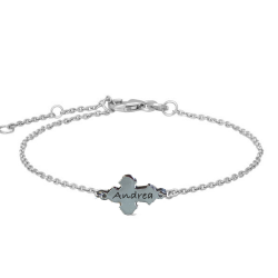Nordahl Andersen Dagmarkors armbånd sølv 16+3 cm