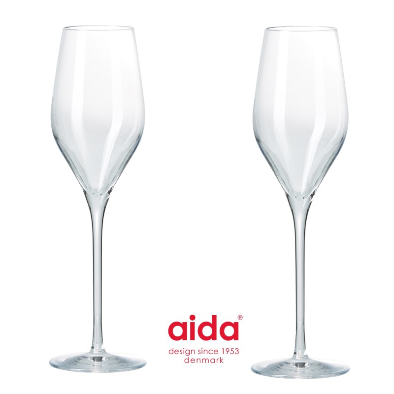 Aida Passion Connoisseur champagneglas 2 stk