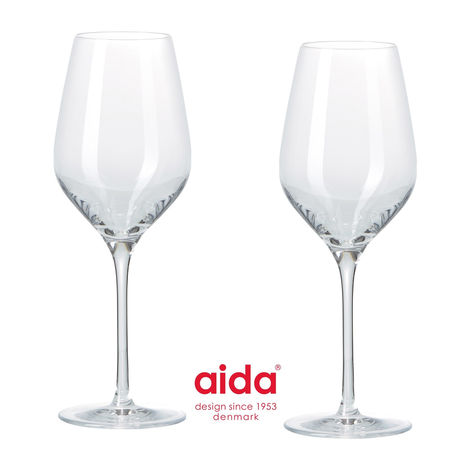 Aida Passion Connoisseur hvidvinsglas 2 stk