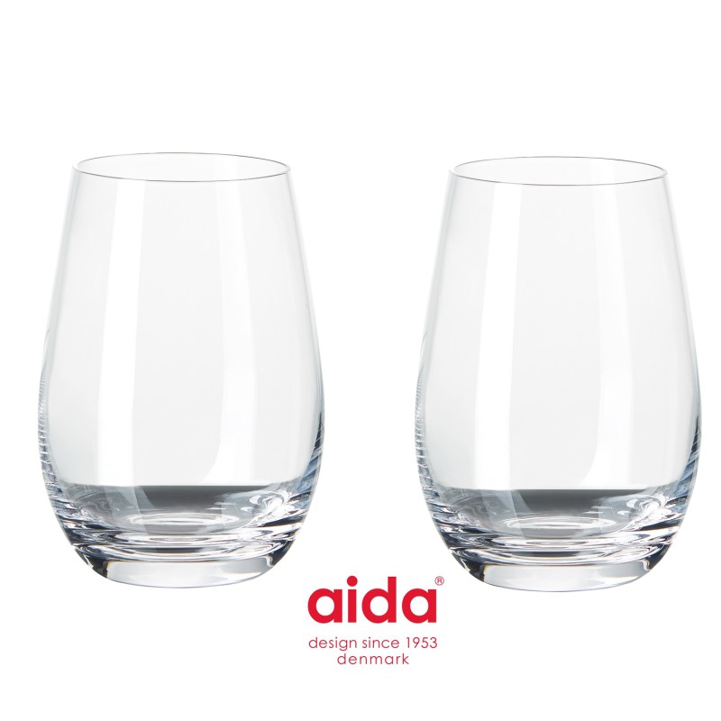 Aida Passion Connoisseur vandglas 2 stk