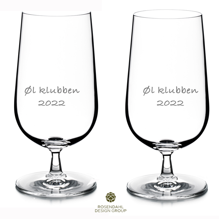 Grand Cru ølglas med navn finder du her | Køb indgraverede glas online