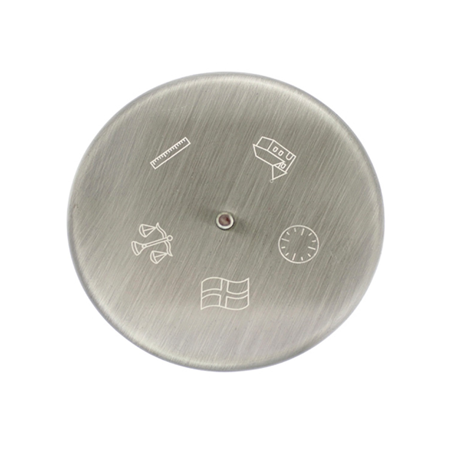 Nordahl Andersen Bordflag dåbsmotiver 30 cm fortinnet - KUN LØS FOD