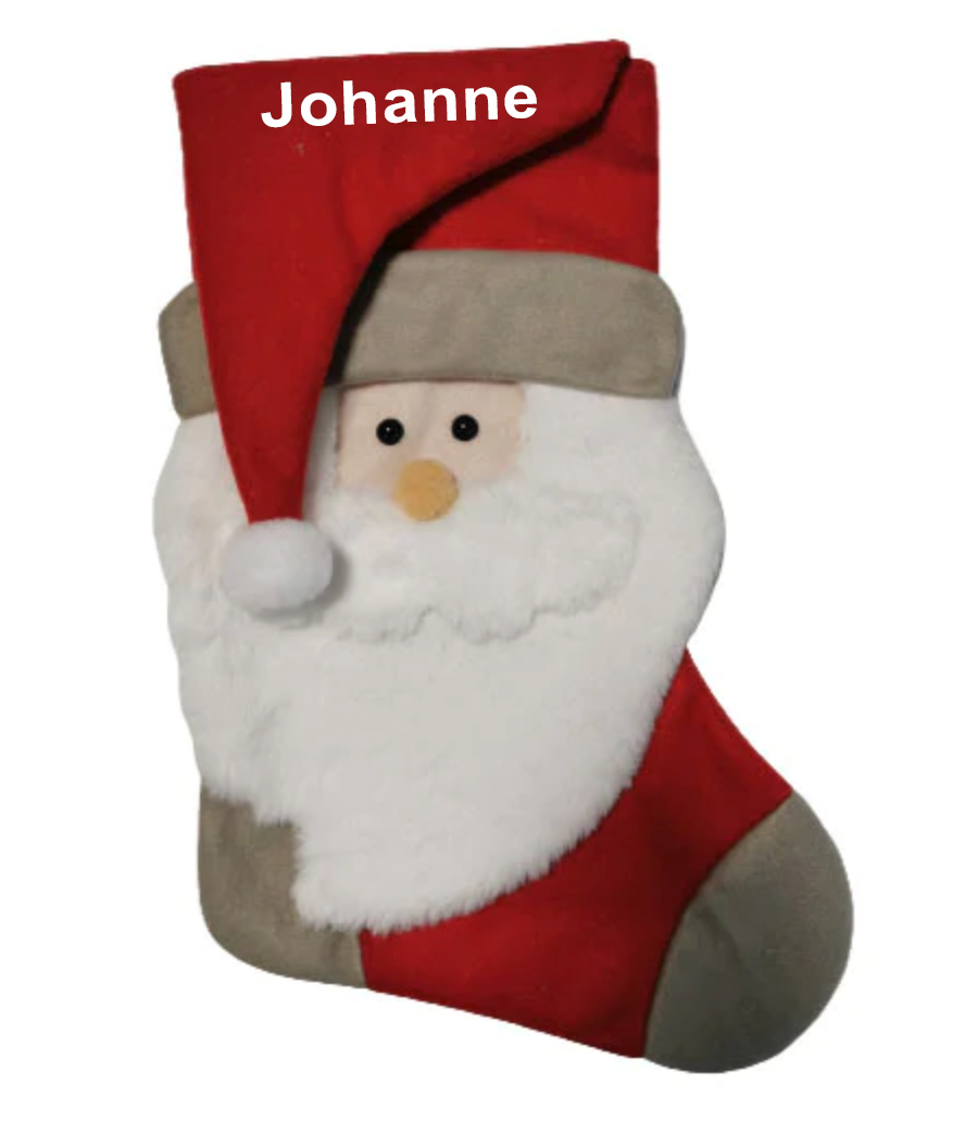 Julesok Julemand med navn