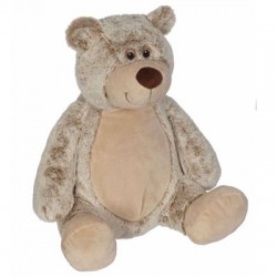 Navnebamse - Benjamin Bjørn - Lys brun - 40 cm