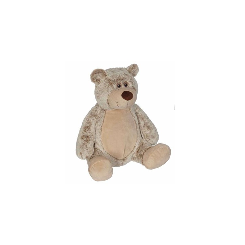 Navnebamse - Benjamin Bjørn - Lys brun - 40 cm