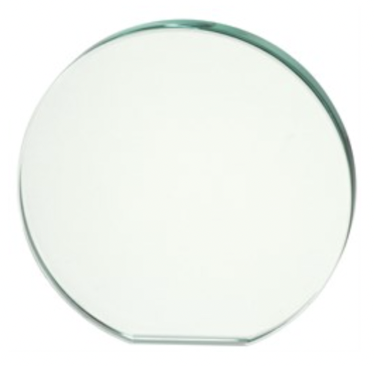 Pokal glas rund 14 cm