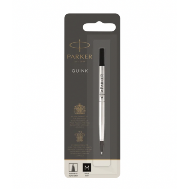 Billede af Parker Rollerball Refill Sort Medium