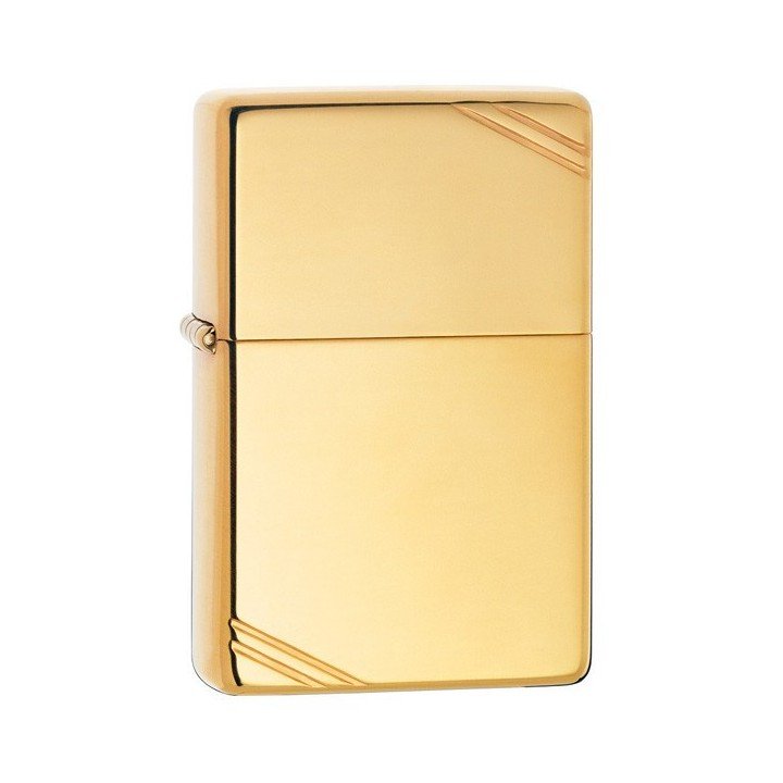 Zippo Lighter Vintage (messing) - Perfekt som gave