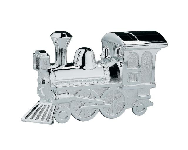 Nordahl Andersen Sparebøsse Lokomotiv forkromet