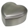Nordahl Andersen Hjerte smykkeskrin blank 12 x 12 cm fortinnet