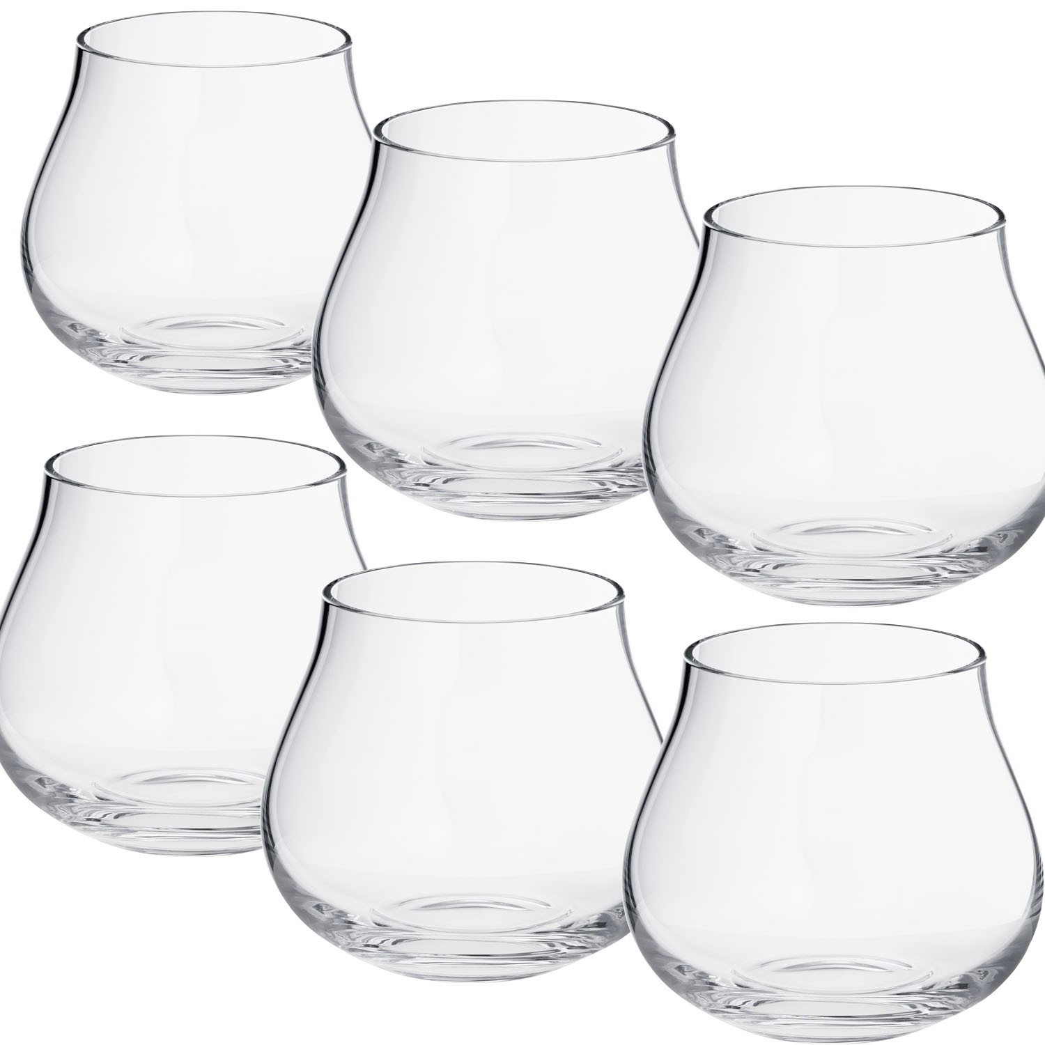 Georg Jensen Sky Tumbler vand glas lille 6 stk