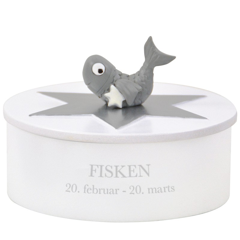 Kids By Friis Smykkeskrin m. stjernetegn - Fisken