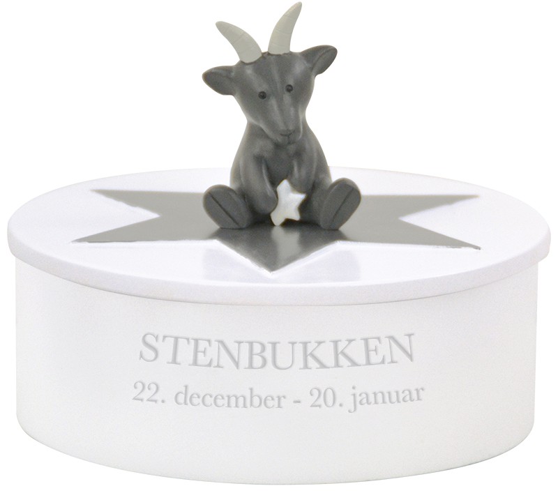 Kids By Friis Smykkeskrin m. stjernetegn - Stenbukken