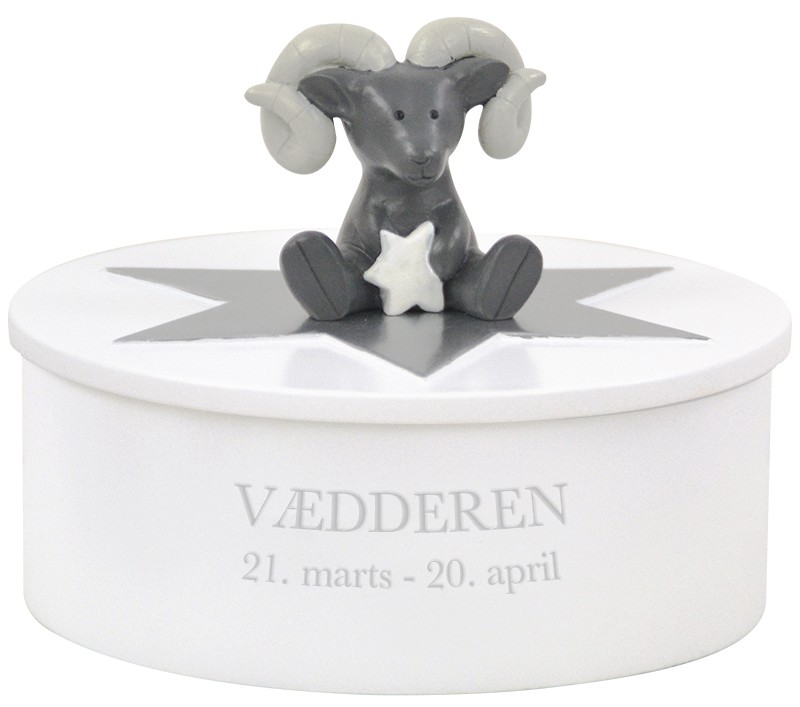 Kids By Friis Smykkeskrin m. stjernetegn - Vædderen