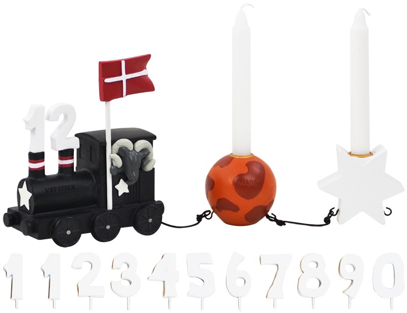 Kids By Friis Fødselsdagstog m. stjernetegn - Vædderen