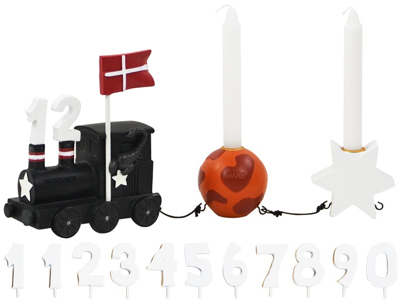 Kids By Friis Fødselsdagstog m. stjernetegn - Skorpionen