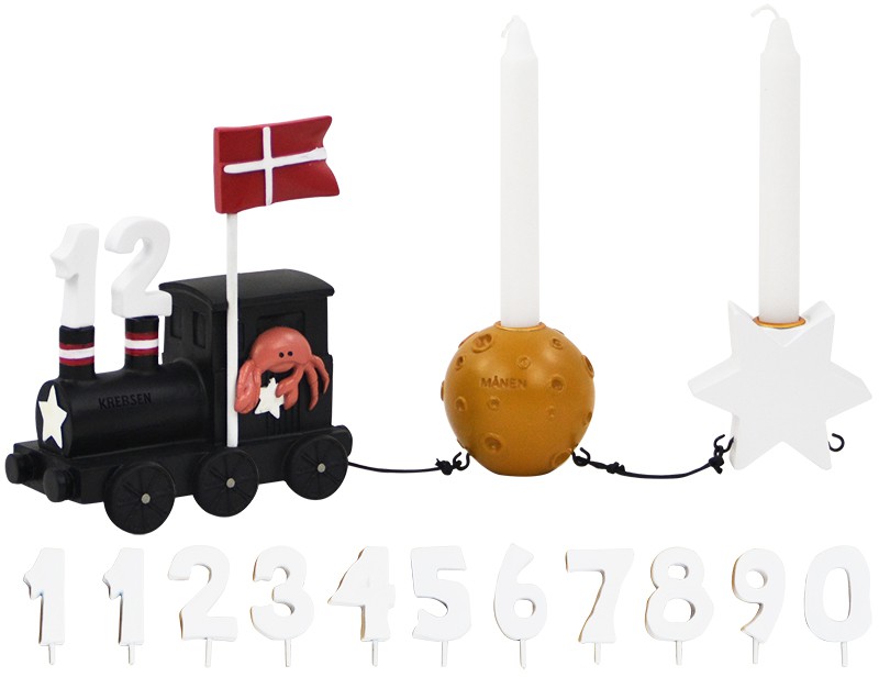 Kids By Friis Fødselsdagstog m. stjernetegn - Krebsen