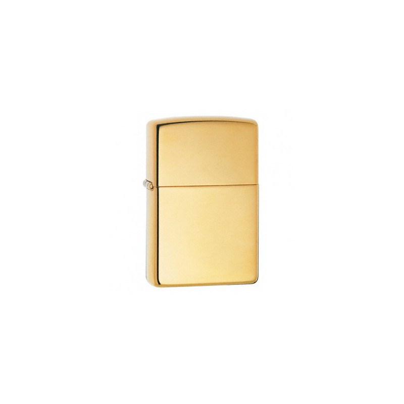 Se Zippo Lighter High Polish Brass hos Dahls Gravering