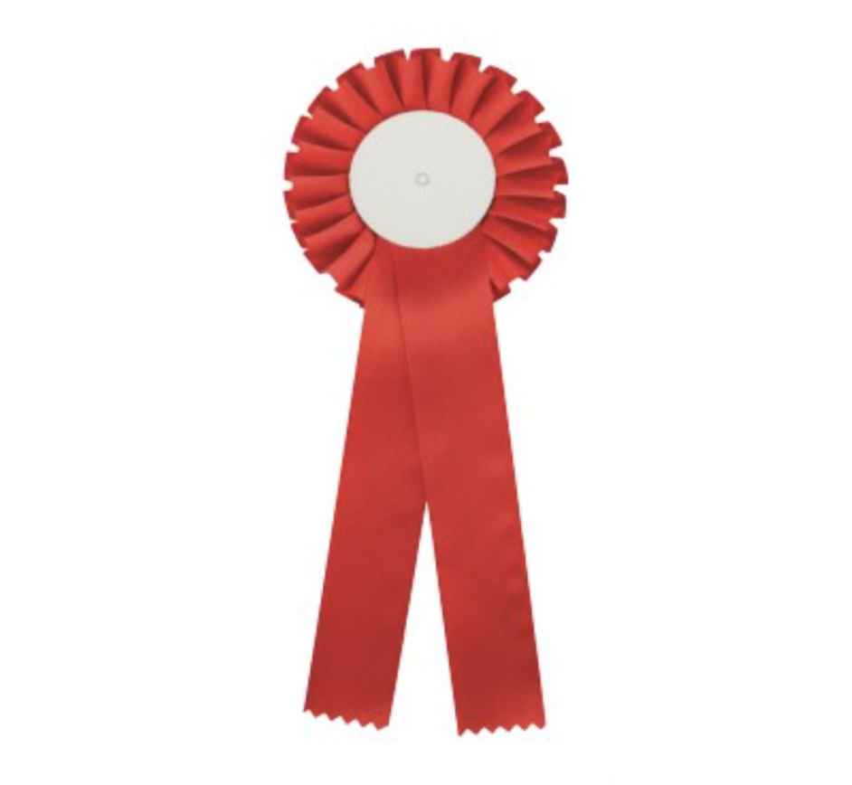 Rosette Rød