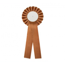 Rosette i brun