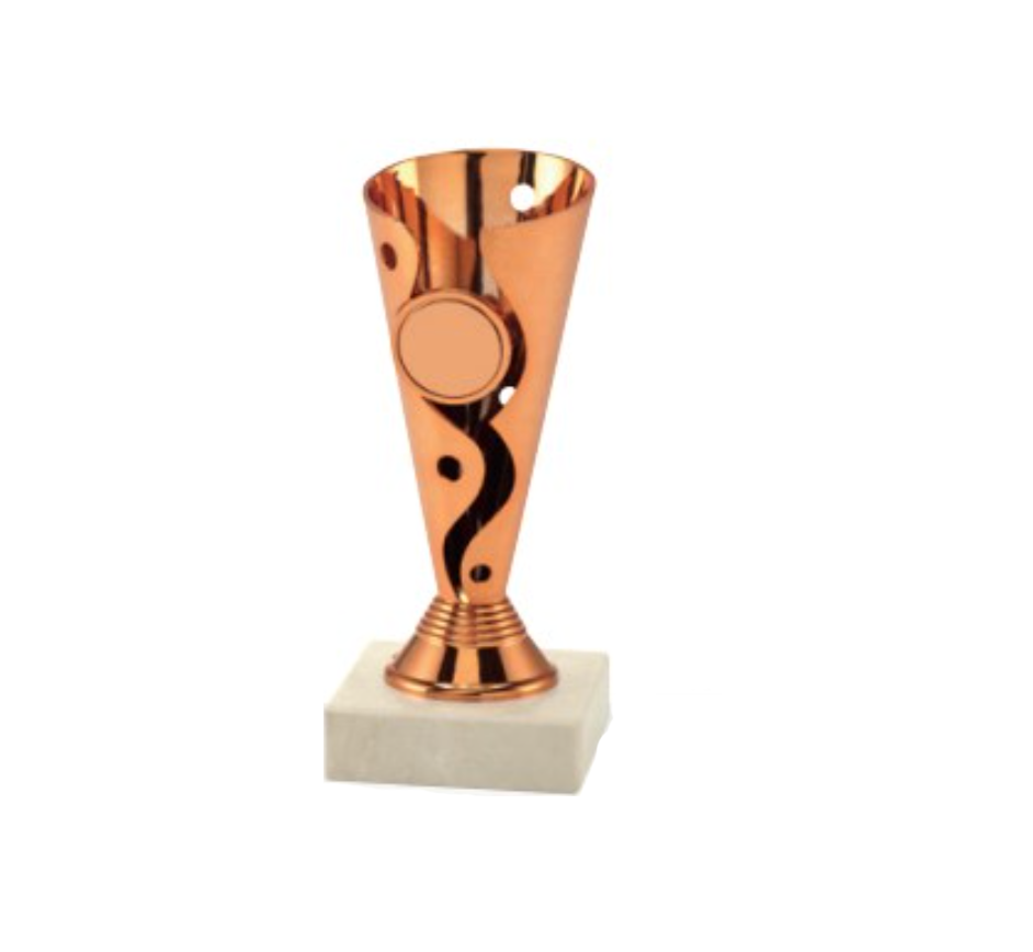 Pokal Wave Bronze 15,5 cm