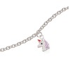 Scrouples Enhjørning armbånd sølv 14+3 cm