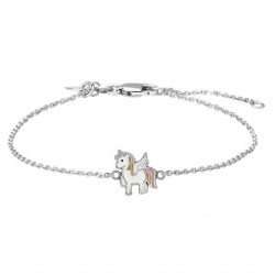 Nordahl Andersen Enhjørning armbånd sølv 14+3 cm