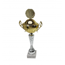 Sølv pokal Venus m. låg