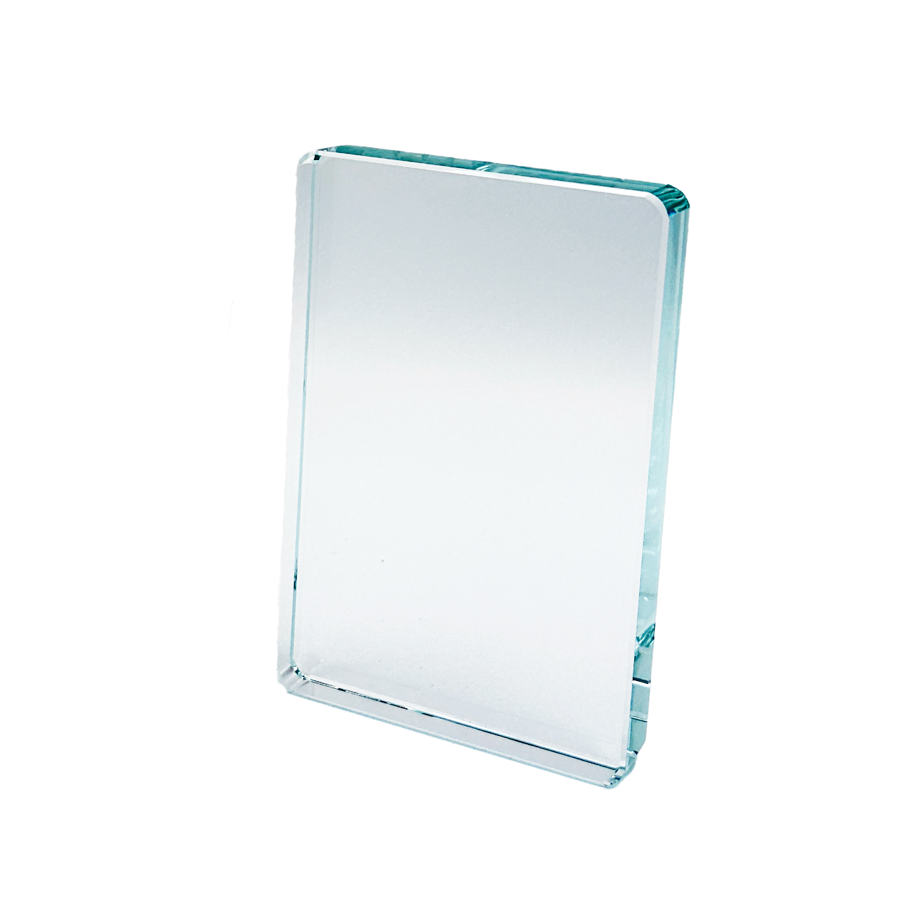 Glas pokal firkant m. runde kanter 15 cm