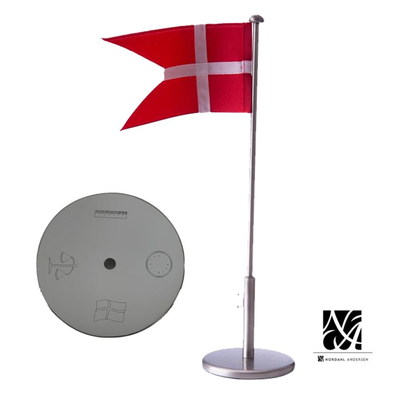 Billede af Nordahl Andersen Navngivningsflag 40 cm fortinnet