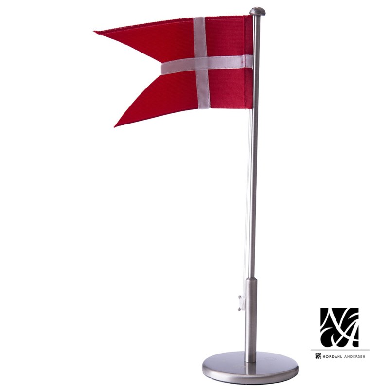 Billede af Nordahl Andersen Bordflag 40 cm fortinnet