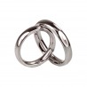 Scrouples Vielsesring - Forlovelsesring - Sølv - 4 mm - Rund inderside og rund overflade