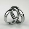Scrouples Vielsesring - Forlovelsesring - Sølv - 5 mm - Rund inderside og rund overflade
