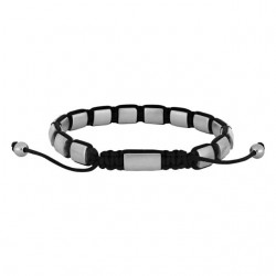 Son of Noa square stål armbånd