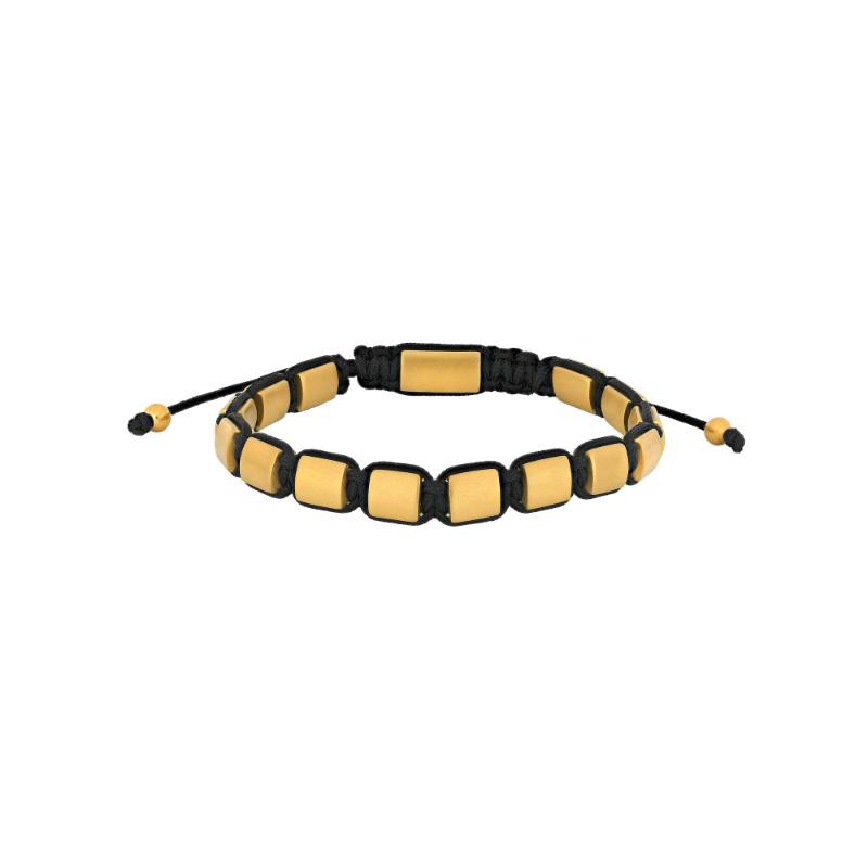 Son of Noa square forgyldt stål armbånd