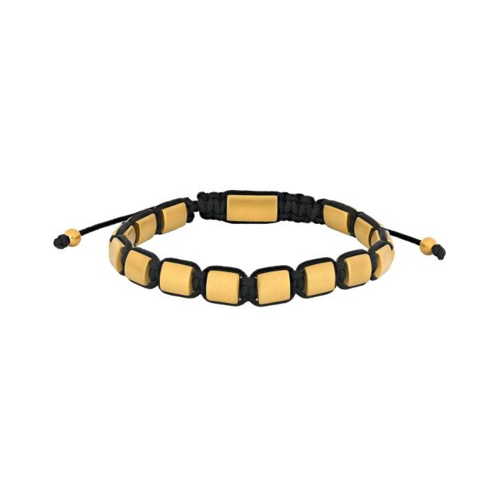 Son of noa square forgyldt stål armbånd - et flot  armbånd til herrer.
