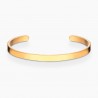Dahl Sølv forgyldt armring 5 mm