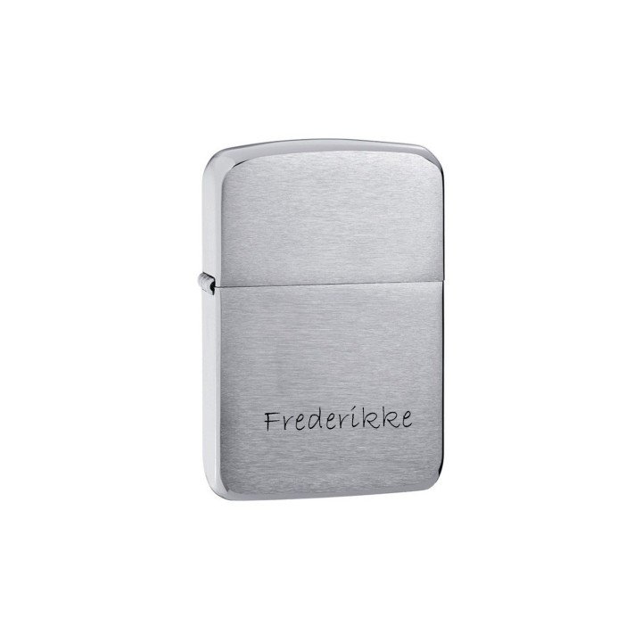 Zippo lighter med indgravering - officiel forhandler - Køb dem her.