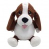 Broderings Bamse med navn - Hund - 40 cm