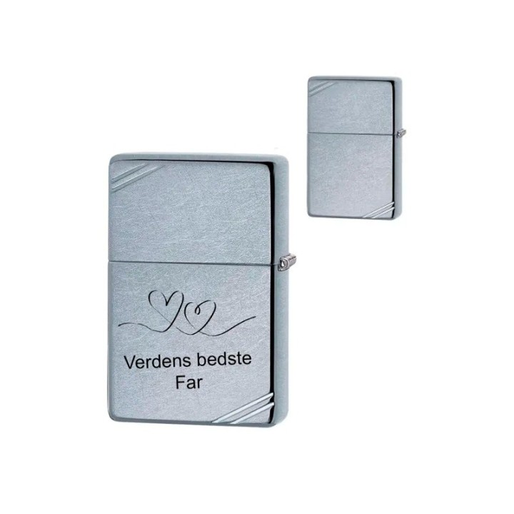 Zippo Street lighter - Stort udvalg af Zippo lighter og tilbehør.
