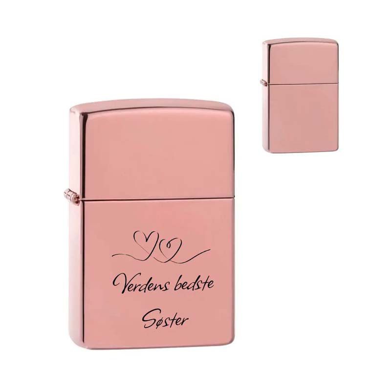 Zippo lighter High Polish Rose Gold