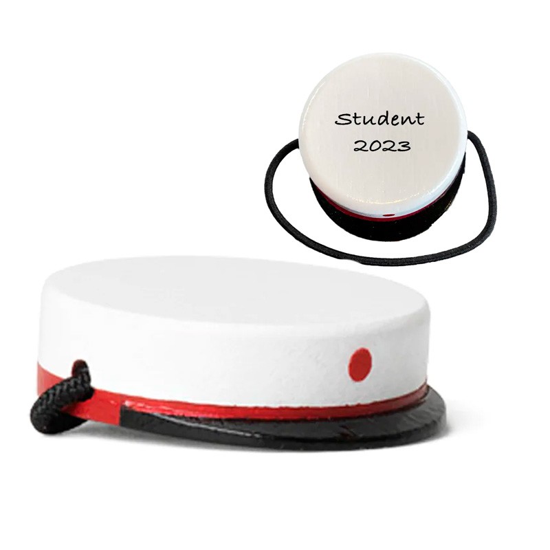 Kay Bojesen Studenterhue Rød mini