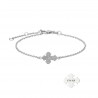 Nordahl Andersen Dagmarkors armbånd sølv 16+3 cm