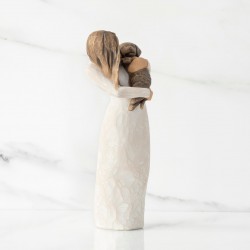 Willow Tree Adorable You - dark dog