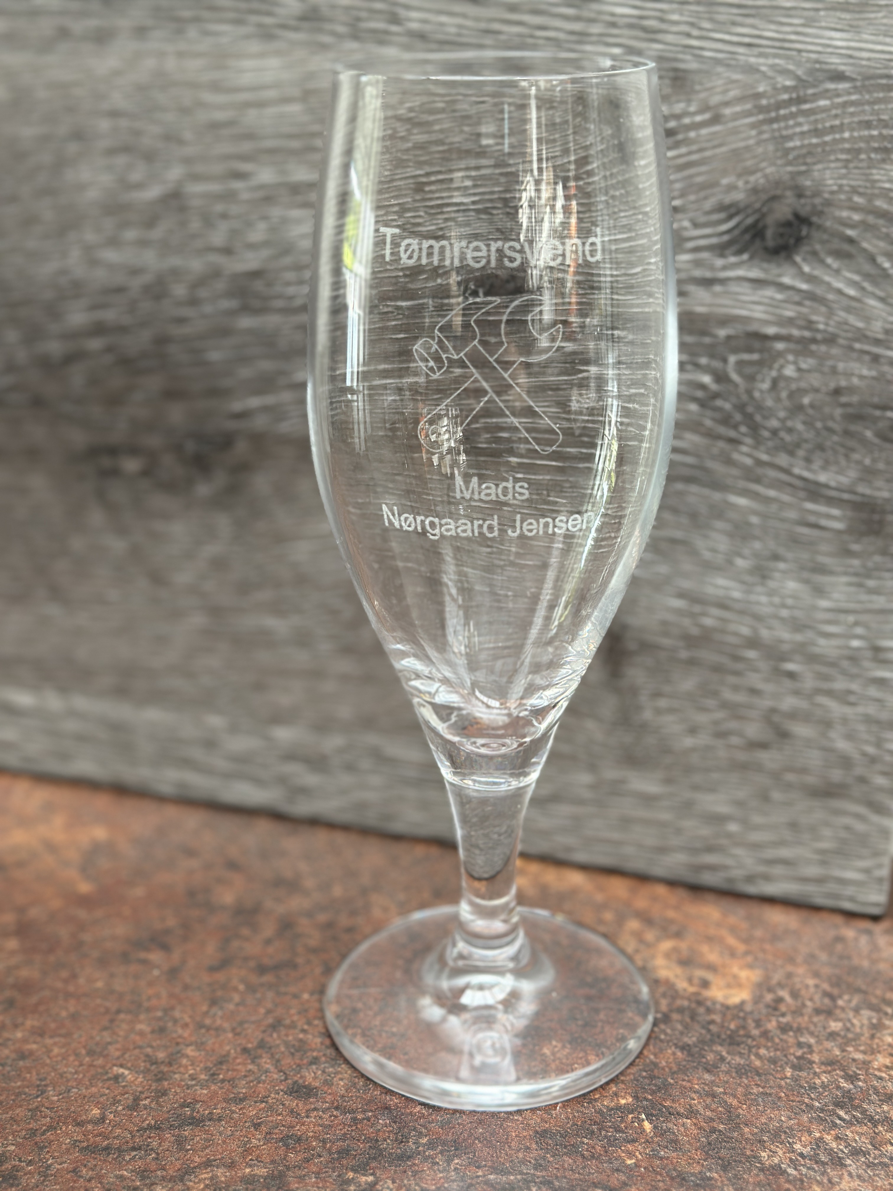 Tømrersvend Ølglas