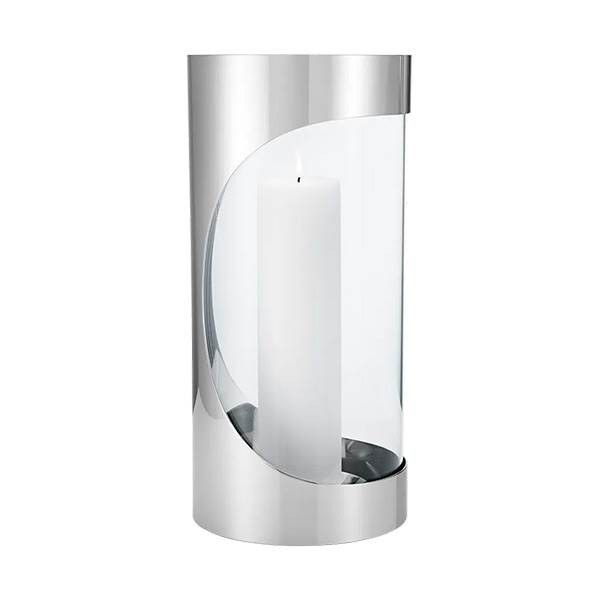 Georg Jensen Chrome Contours Bloklysstage Høj